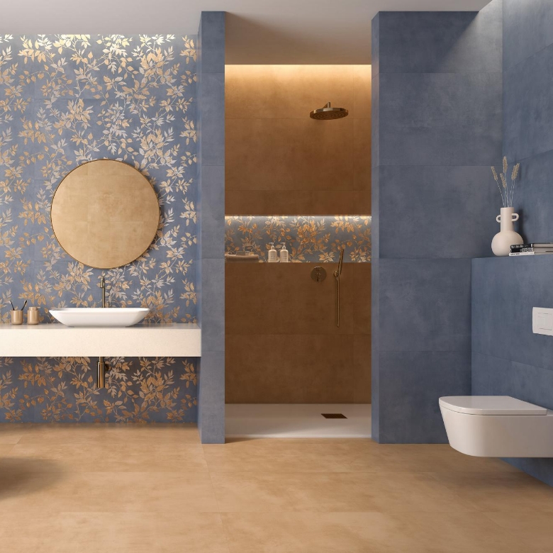 Salle de bain blu